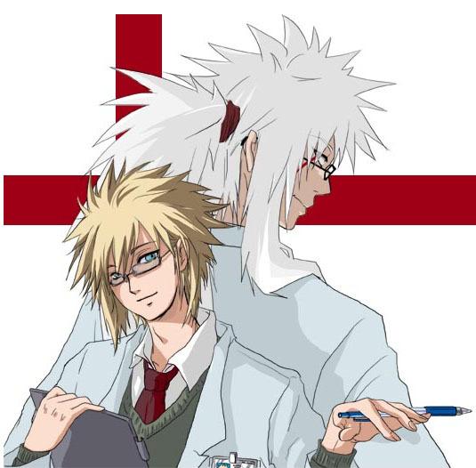 Sensei Jiraiya and Sensei Yondaime